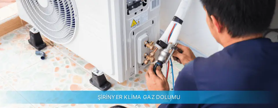 Şirinyer İlçemi Midea Klima Gaz Dolumu
