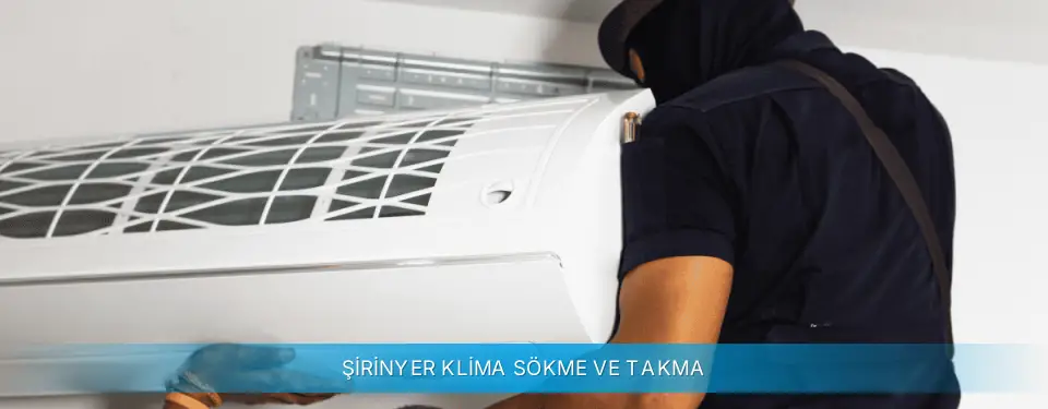 Şirinyer İlçemi Midea Klima Sökme ve Takma